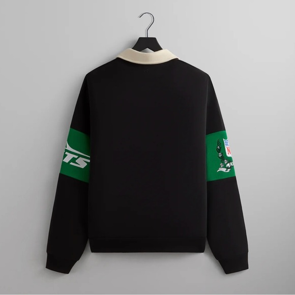 Kith & '47 for the NFL: Jets Nelson Collared Pullover - Black - XXL - Picture 2 of 5